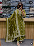 Printed cotton kantha kurtis , valentine's day special